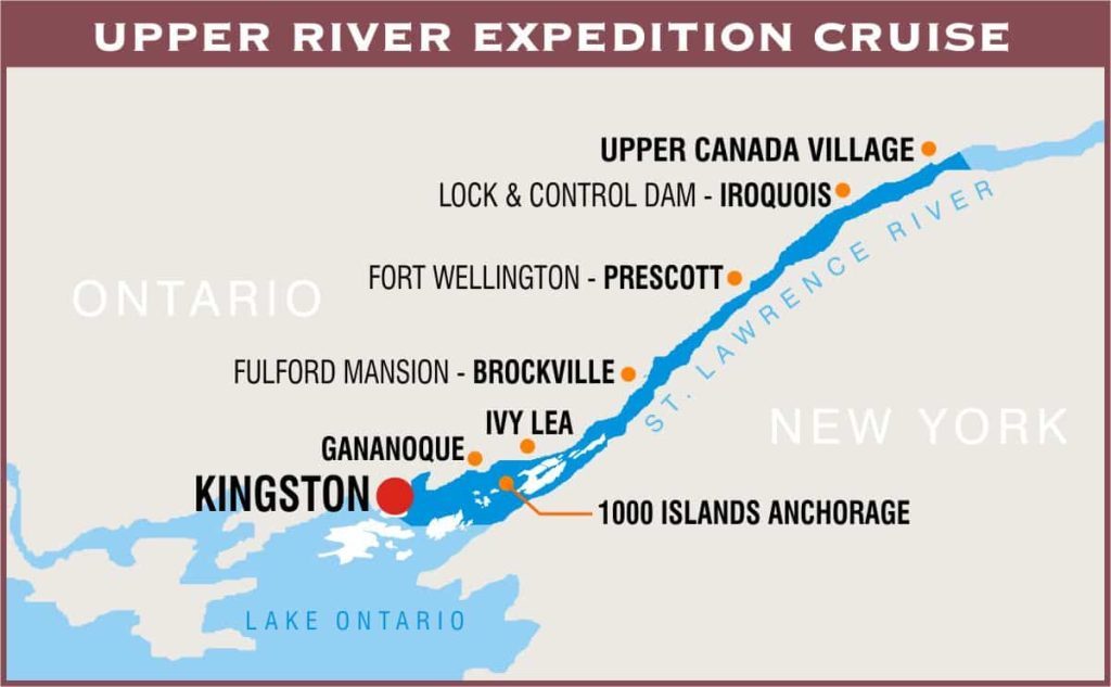 Upper River Expedition St. Lawrence Cruises Lines